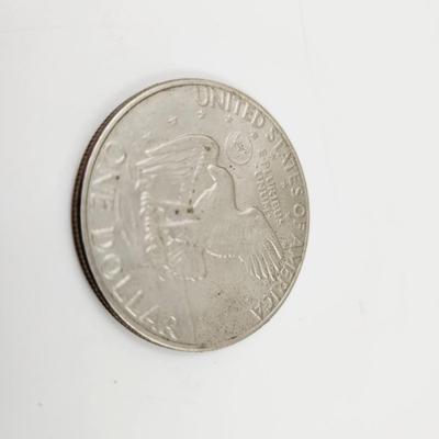 1972 DWIGHT D. EISENHOWER $1 COIN