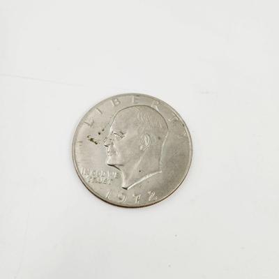 1972 DWIGHT D. EISENHOWER $1 COIN