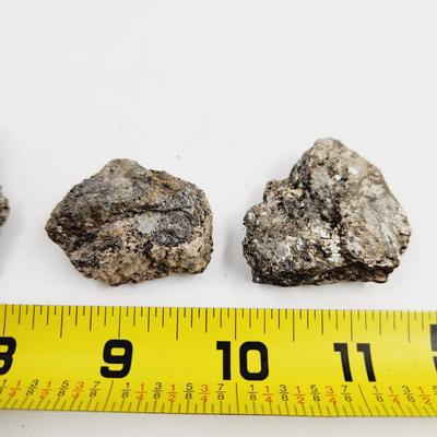 BUNDLE OF NATURAL PYRITE ROCKS