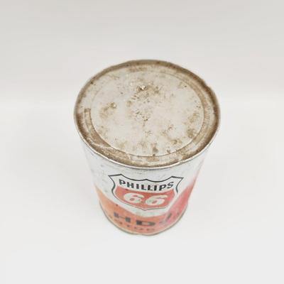 PHILIPS 66 HDS MOTOR OIL IN METAL CAN (FULL)