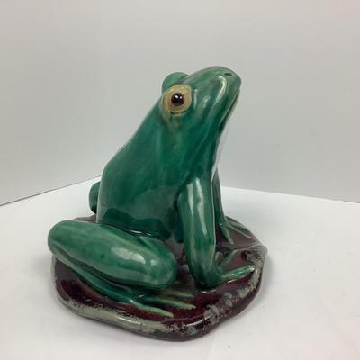 Lot # 1052 Three Decorative Frogs