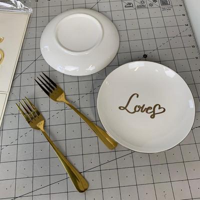 #23 Love Plates, I Do Forks and Mr. & Mrs. Cake Topper