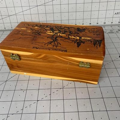 #24 Yellowstone Wooden Trinket Box