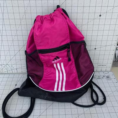 #31 Pink Adidas Sport Bag