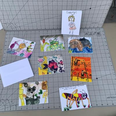 #39 Greeting Cards Made By Children at The Road Home Shelter
