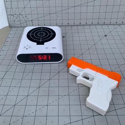 #43 Shoot Target Alarm Clock