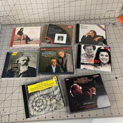 #127 Anton Bruckner, Mahler Symphony and More CDs