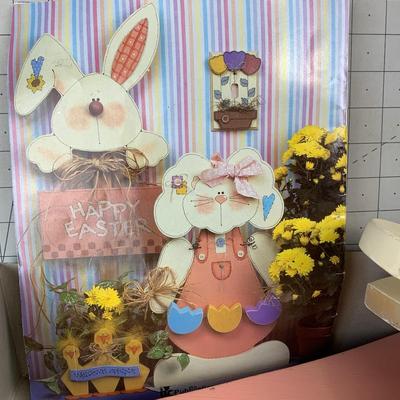 #156 Easter Bunny and Chicks Block Crafting Sets