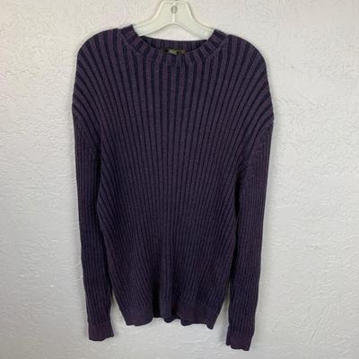 #181 Ermenegildo Zegna XXL Italian Purple Sweater