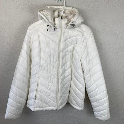 #187 Tek Gear Womens White XL WarmTek Coat