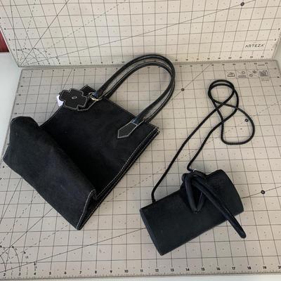 #189 Black Victoria Secret Bag and Vintage Small Handbag