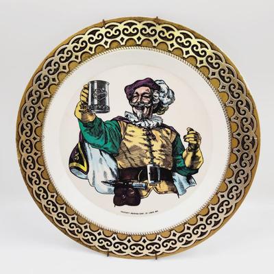 VINTAGE FALSTAFF BREWING COLLECTABLE PLATE