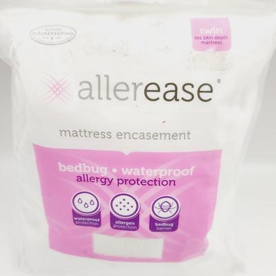 ALLEREASE NEW TWIN SIZE MATTRESS ENCASEMENT