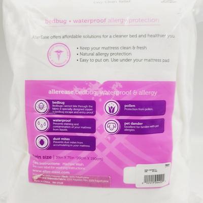 ALLEREASE NEW TWIN SIZE MATTRESS ENCASEMENT