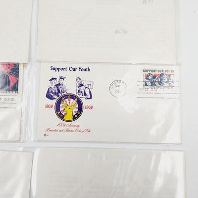 12 - 1968 - 1ST DAY STAMPS