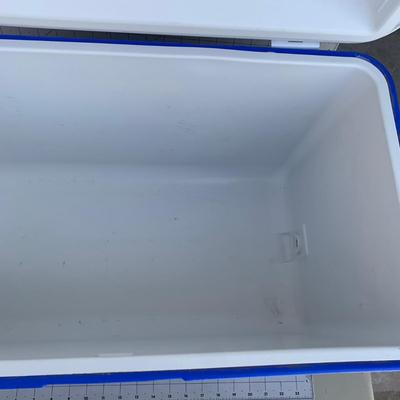 #47 Coleman Blue Igloo With Handles