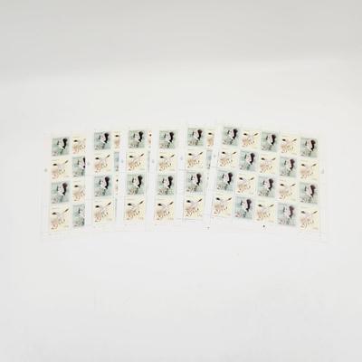 6 SHEETS -USPS STAMP COLLECTABLE - BIRDS