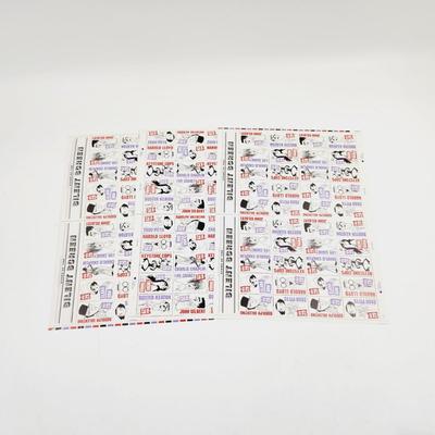 3 SHEETS - USPS STAMP COLLECTABLE - SILENT SCREEN