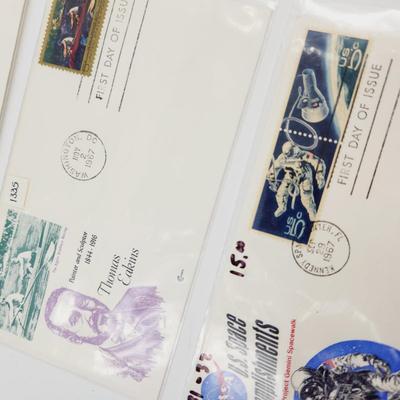 1967 1st DAY STAMP SET OF 6