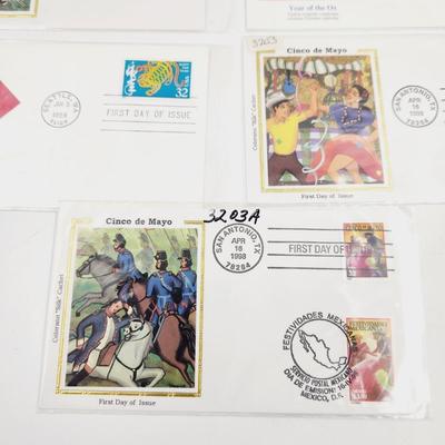 1998 & 1997 FIRST DAY ISSUE STAMPS (6PC)
