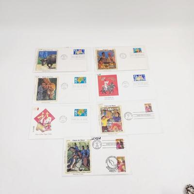 1998 & 1997 FIRST DAY ISSUE STAMPS (6PC)