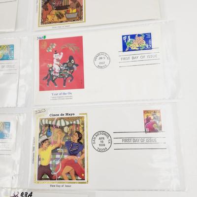 1998 & 1997 FIRST DAY ISSUE STAMPS (6PC)