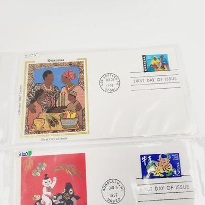 1998 & 1997 FIRST DAY ISSUE STAMPS (6PC)