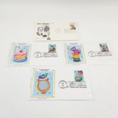 1968 & 2005 1ST DAY OF ISSUE STAMPS (4 PC)
