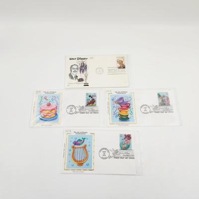 1968 & 2005 1ST DAY OF ISSUE STAMPS (4 PC)