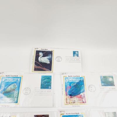2004 FIRST DAY ISSUE STAMPS (7 PC)