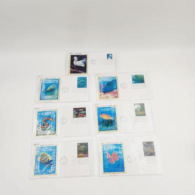 2004 FIRST DAY ISSUE STAMPS (7 PC)