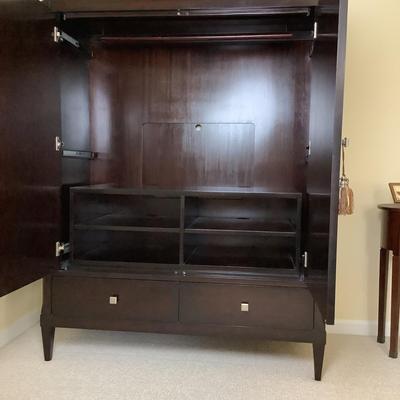 1215 Large Restoration Hardware Cabinet/ Wardrobe