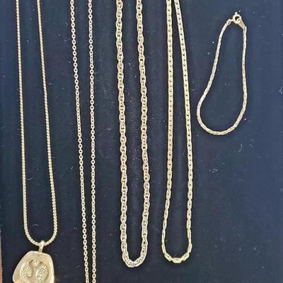 Gold Toned Chains