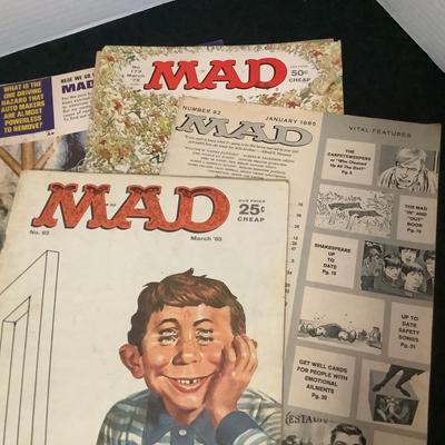 Vintage MAD Magazines