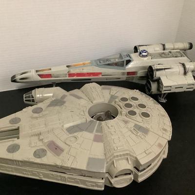 Star Wars - Vintage Toys - Millennium Falcon & X=Wing Fighter