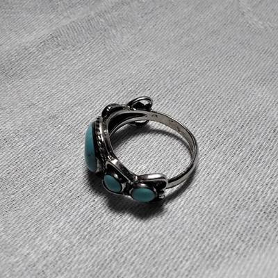 Vintage Turquoise 925 Ring Size 7