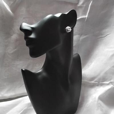 925 Love Knot Post Earrings