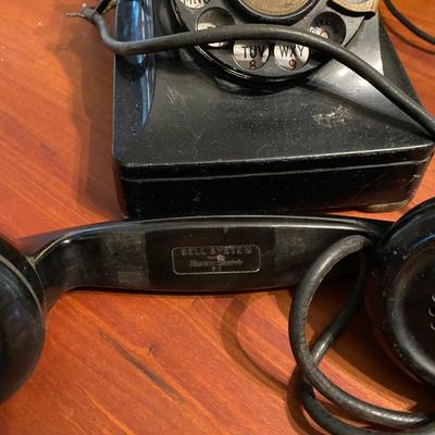 Vintage Bell System Black Telephone