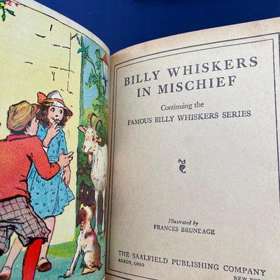 Billy Whiskers Book Lot Vintage