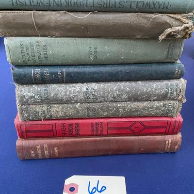 Antique Book Lot