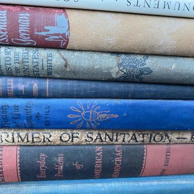 Antique Book Lot