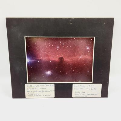 DEC 1983 PHOTO OF B33 IN IC434 HORSEHEAD CONSTELLATION ORION by GARY HUG IN MAYETTA KS