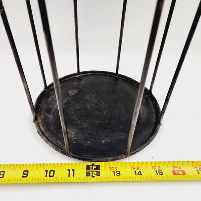 LARGE METAL DECORATIVE BIRD CAGE