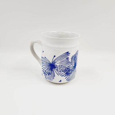 VINTAGE BUTTERFLY COFFEE CUP - MADE IN JAPAN