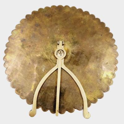VINTAGE BRASS 100 YEAR CALENDAR ROUND