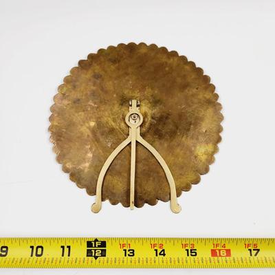 VINTAGE BRASS 100 YEAR CALENDAR ROUND