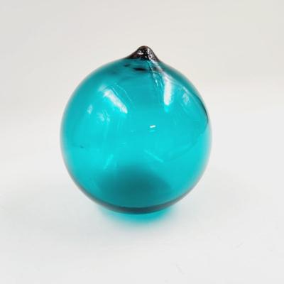 FANTASTIC TURQUOISE GLASS DECORATIVE WISHING BALL