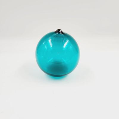 FANTASTIC TURQUOISE GLASS DECORATIVE WISHING BALL