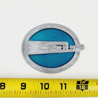 STAINED GLASS WASHBURN "KUEHNE TOWER" SUNCATCHER