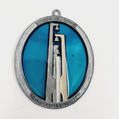 STAINED GLASS WASHBURN "KUEHNE TOWER" SUNCATCHER